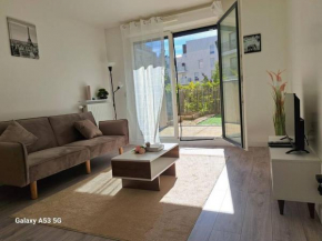 Joli Appartement +Jardin privé